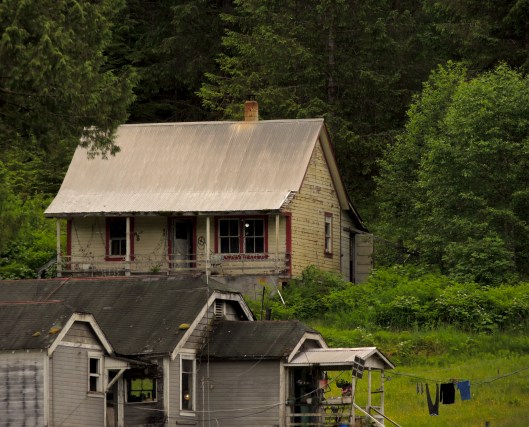 Butedale Cannery - it's a lonely life