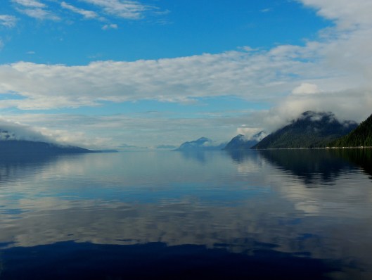 beautiful morning on the Douglas Channel