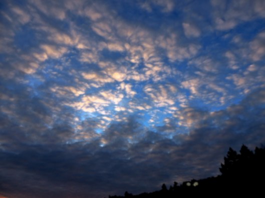 Clouds over Wascana Lake - edited version