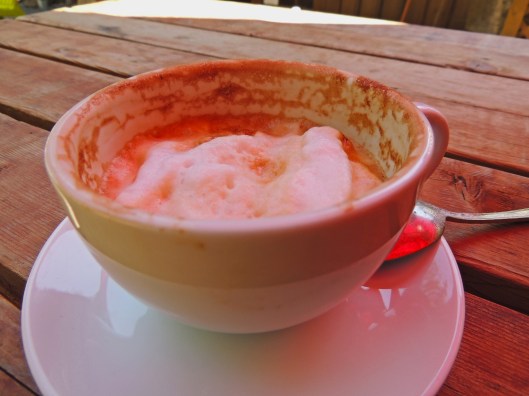 capuccino at Shirley Delicious