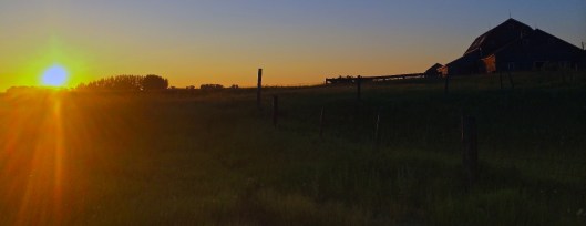 Mid July Sunrise on the Prairies