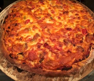homemade pizza