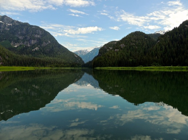 mountain reflections