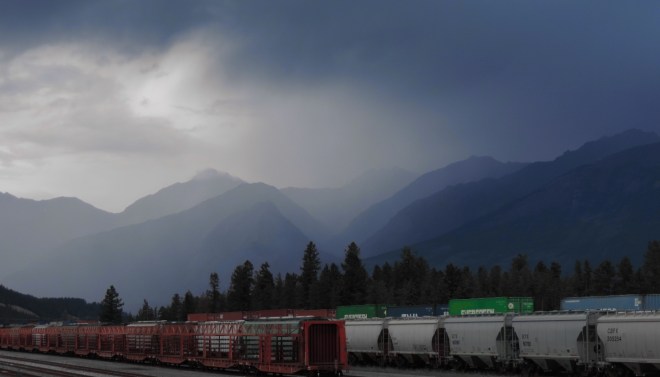 Jasper Railway tracks