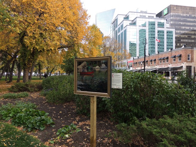 The Fire Ranger's Canoe, Agawa River, Algoma 1926 - Mary E. Wrinch