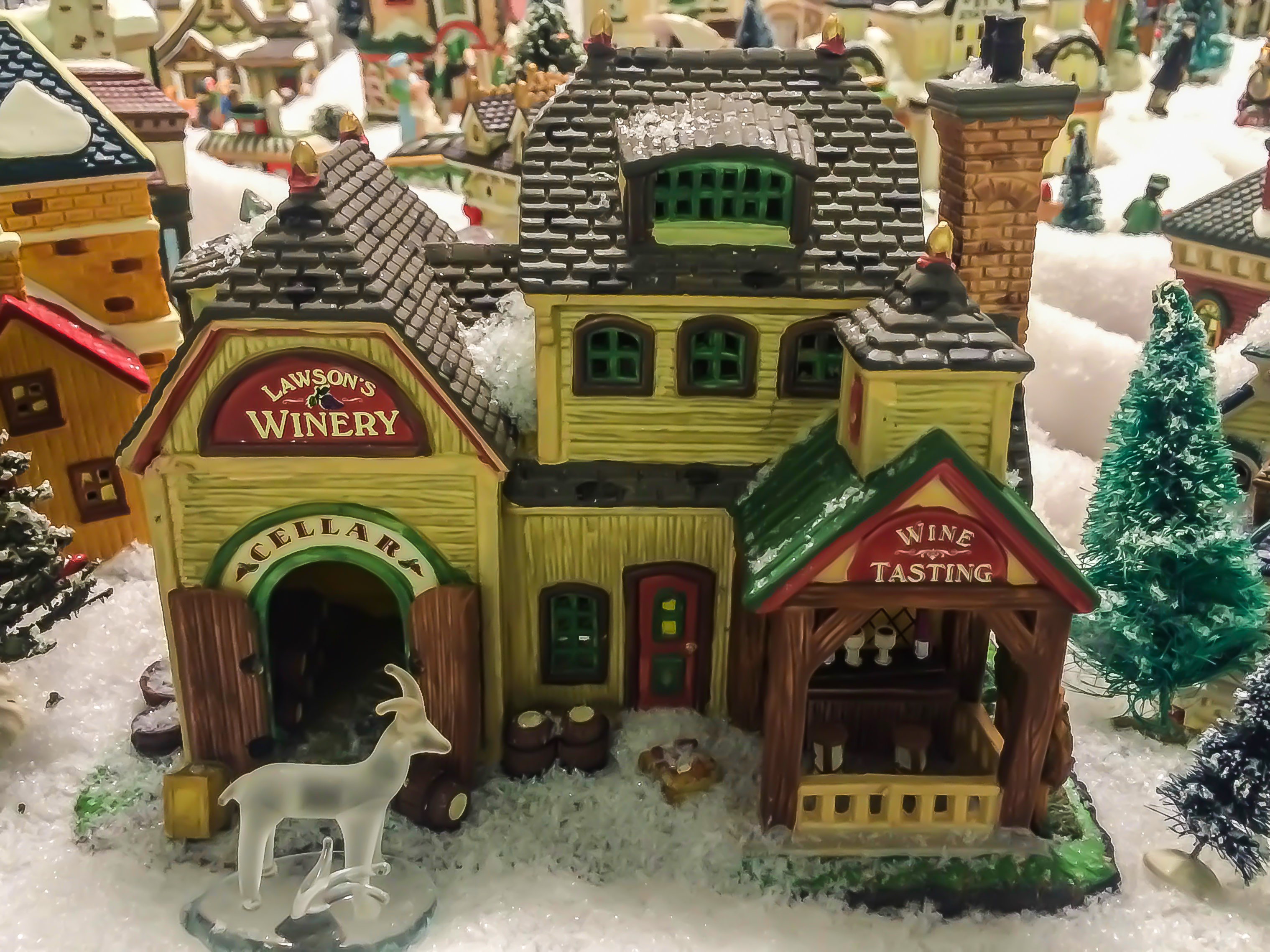 winery-christmas-village