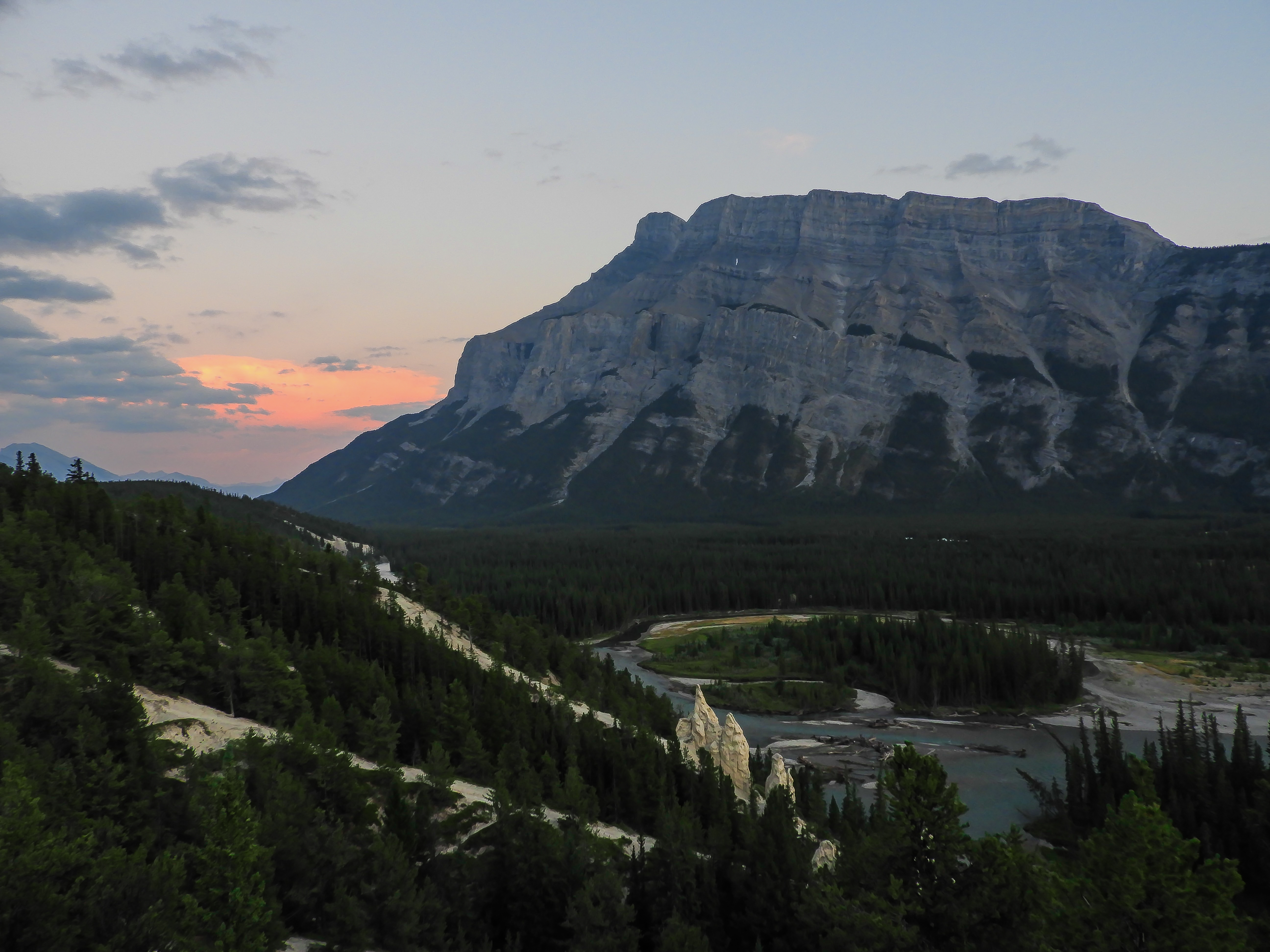 Rundle on a clear day