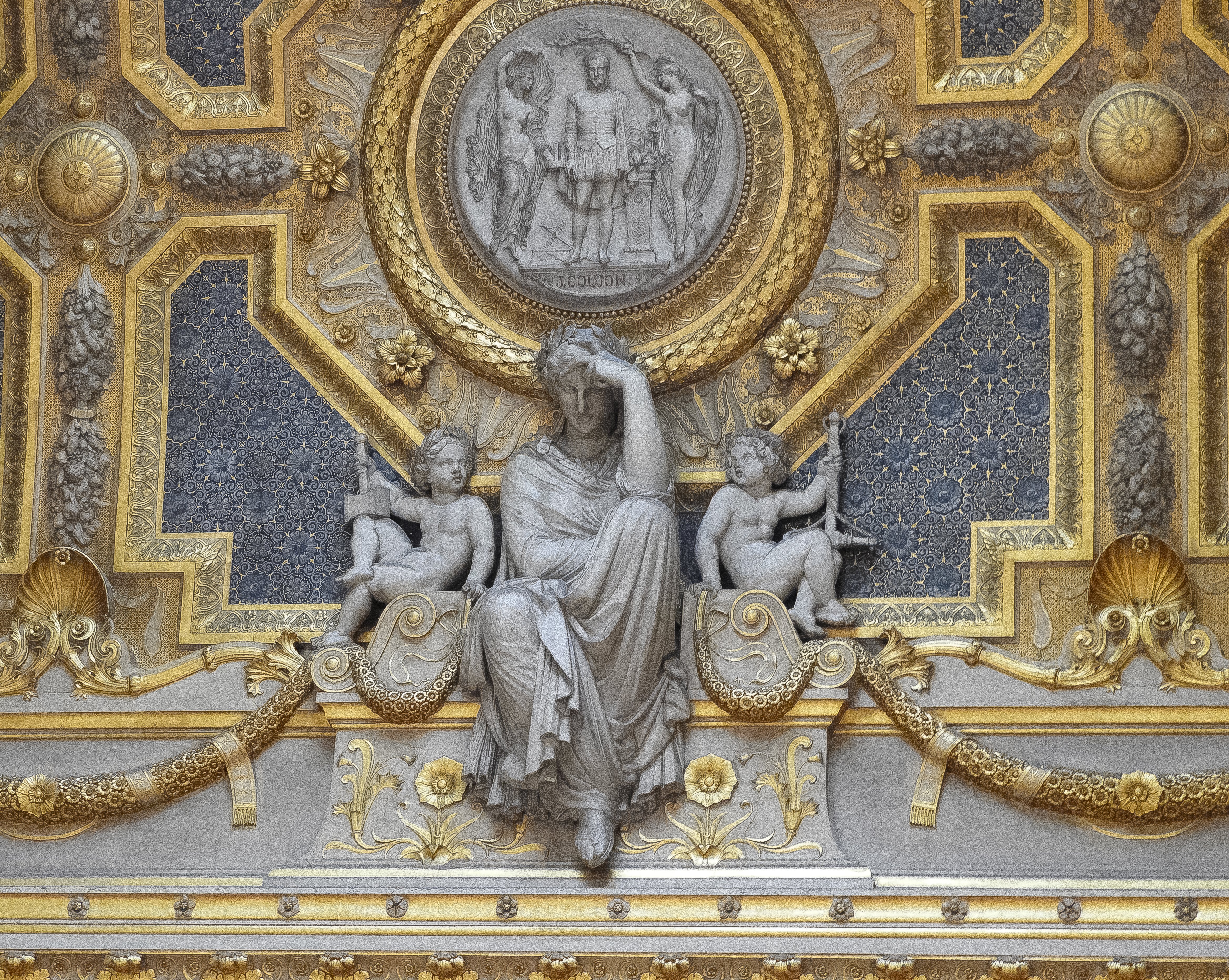 Louvre ceiling 3