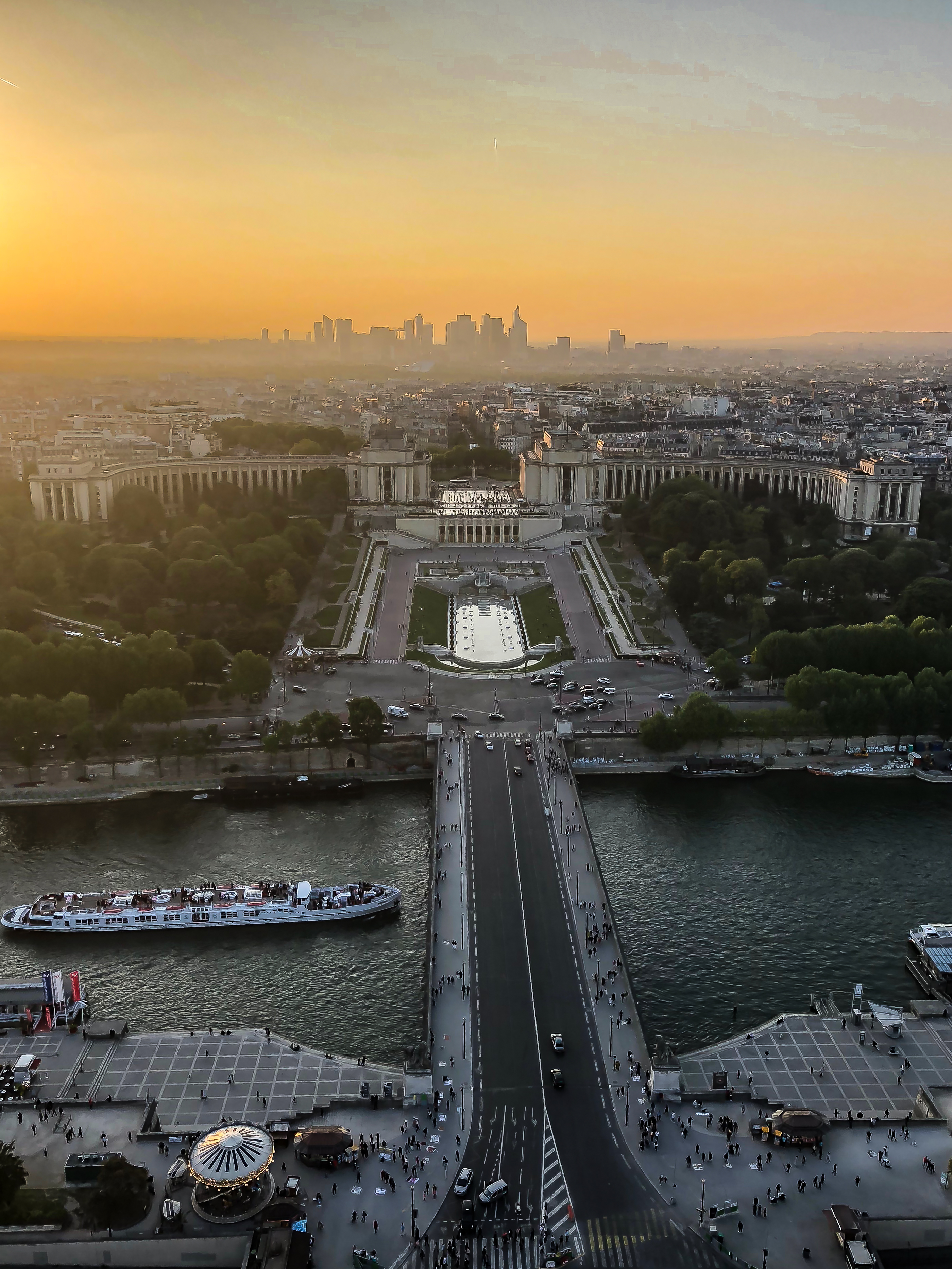 from the Eiffel Tower